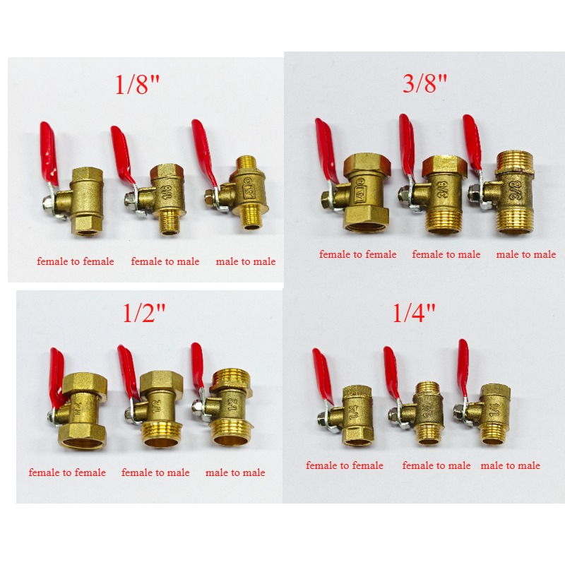 1/8インチ 1/4インチ 3/8インチ 1/2インチ 真鍮 - Compression Fitting Brass のレビューと価格