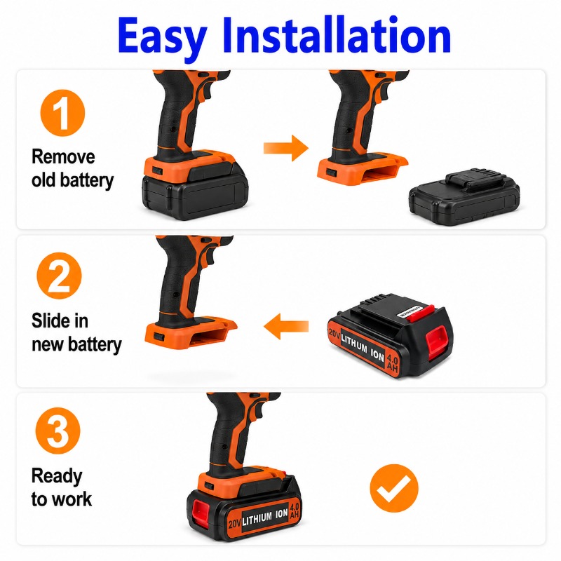 ブラックアンドデッカー20Vバッテリーコードレスツール用20 - Black+Decker Tool Cordless のレビューと価格