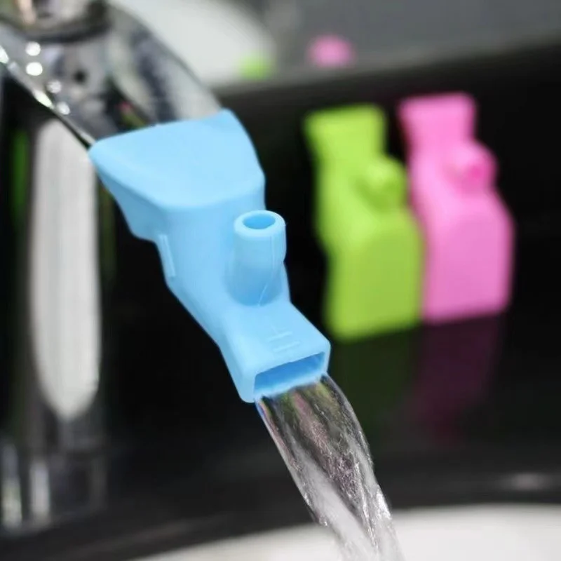 蛇口エクステンダー、浴室シンク用具、子供用手洗いアクセサリー - Silicone Tap Washer のレビューと価格