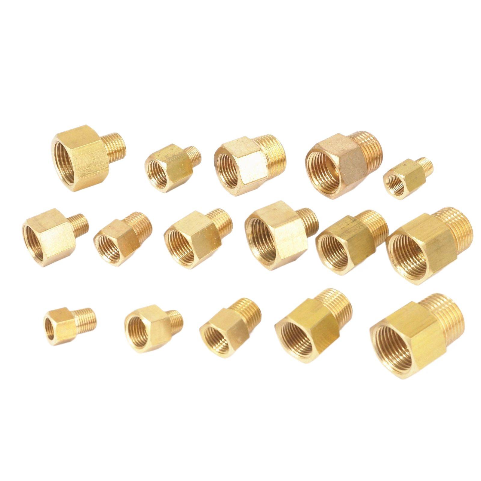 メスからオスの真ちゅう管継手アダプター、圧力計、ガス水、bs - Compression Fitting Brass のレビューと価格