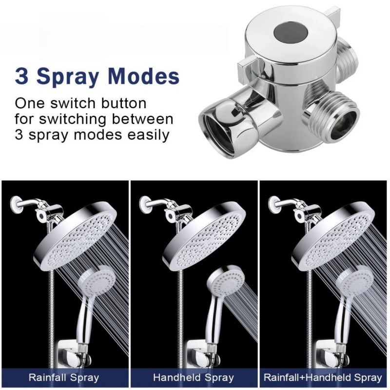 ダイバーターバルブ G1/2 スプリッター 2 または 3  - Shower Valve Cartridge のレビューと価格